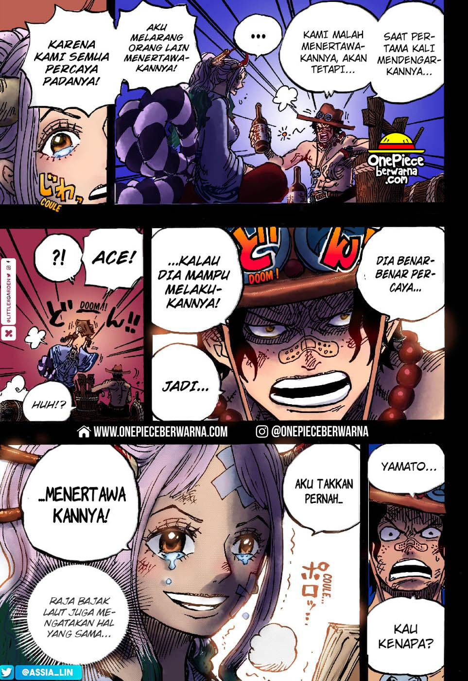 One Piece Berwarna Chapter 1000